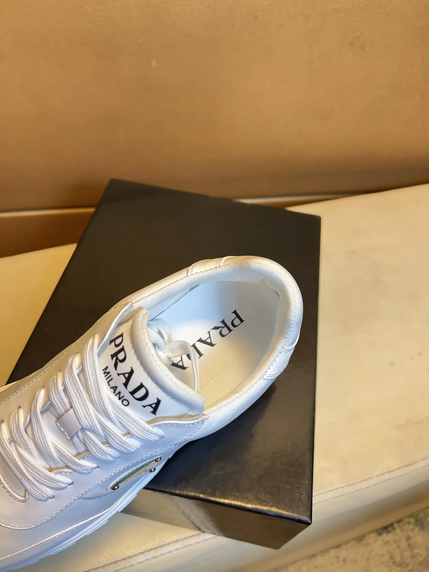 PRADA Sneakers Leather EU38-44 B80202608030476 - Image 5