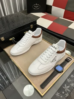 Alternative view of PRADA Sneakers Leather & Nylon EU38-44 B00202608030173