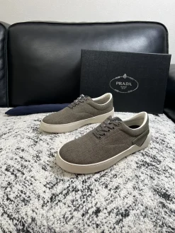 Alternative view of PRADA Sneakers Leather and Fabric EU38-44 C60202608032132