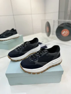 Alternative view of PRADA Sneakers Mesh Suede EU34-46 B90202608032062