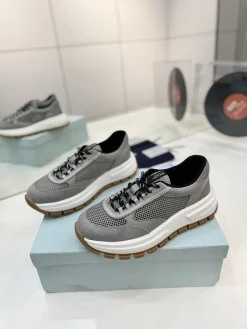 Alternative view of PRADA Sneakers Mesh Suede EU34-46 B90202608032100
