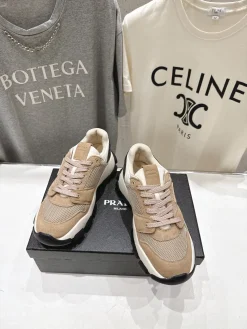 Alternative view of PRADA Sneakers Mesh Suede Leather EU35-39 B80202608031964