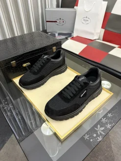 Alternative view of PRADA Sneakers Nappa Leather & Canvas EU38-44 B70202608031998