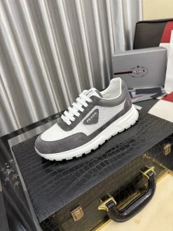 PRADA Sneakers Nappa Leather Canvas EU38-44 B70202608032001