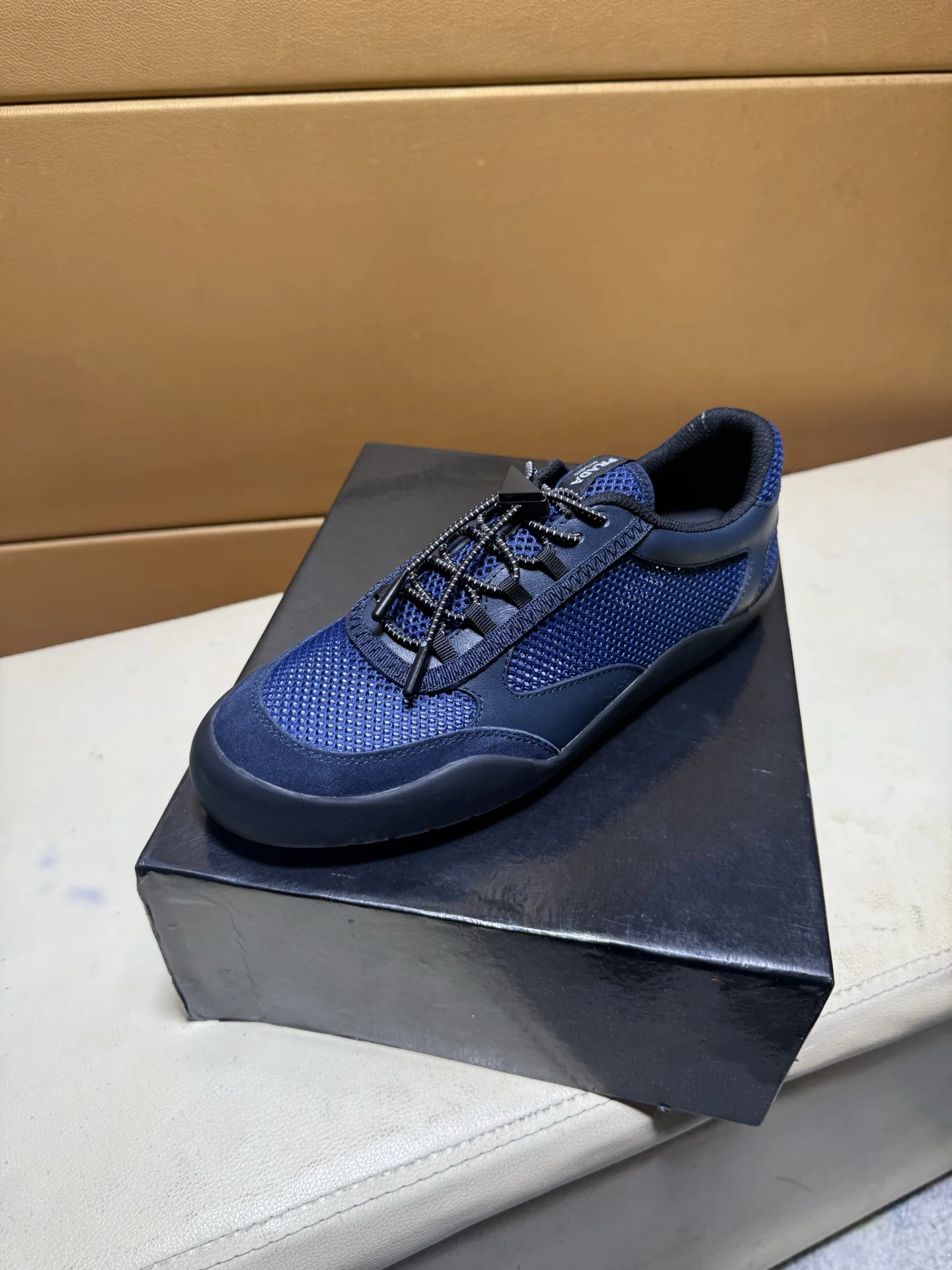 PRADA Sneakers Silk Calf Leather EU38-44 B60202608030463 - Image 3
