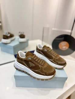 PRADA Sneakers Silk Leather EU34-46 B90202608032065