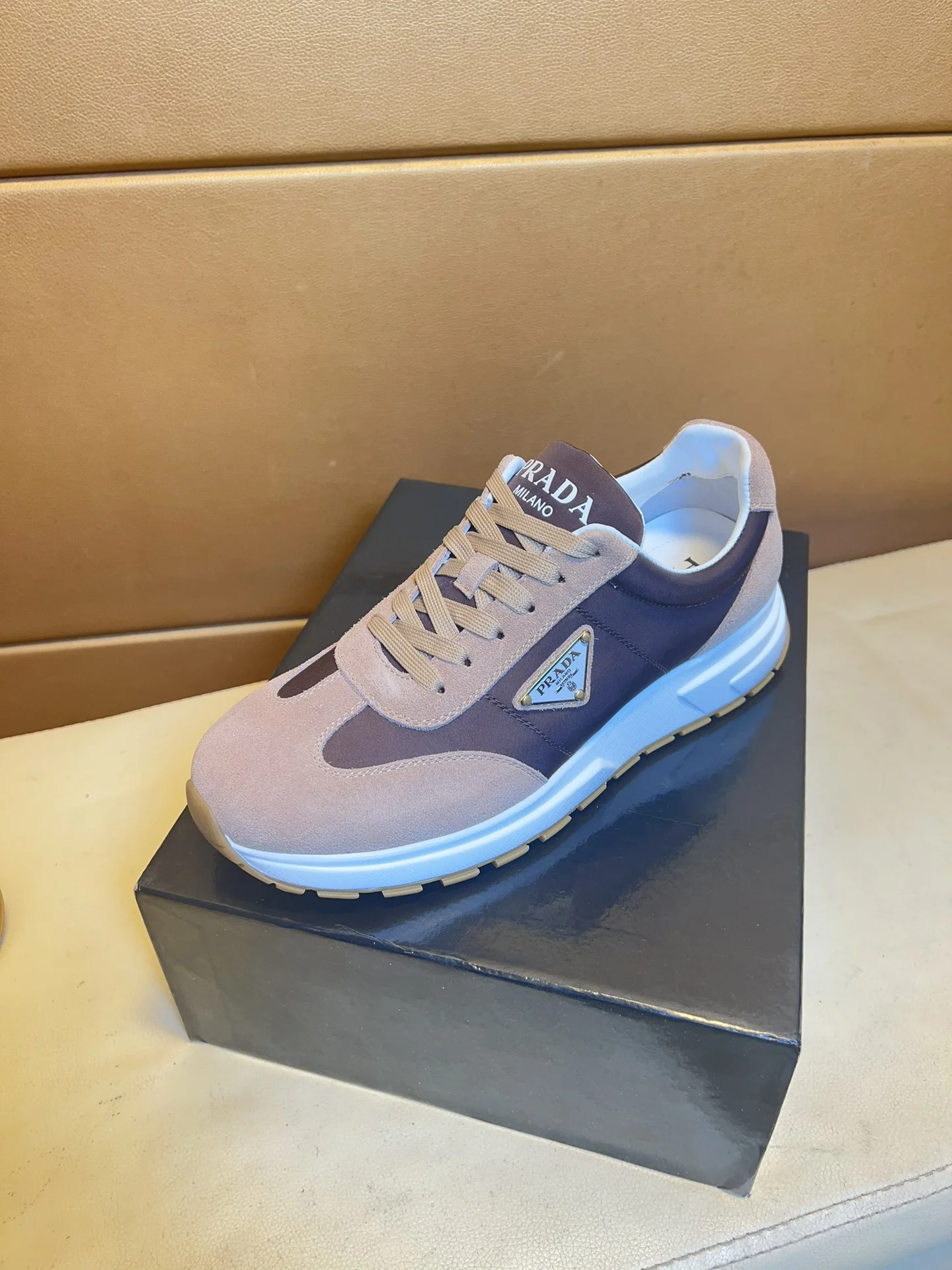 PRADA Sneakers calfskin canvas EU38-44 B70202608030482 - Image 3