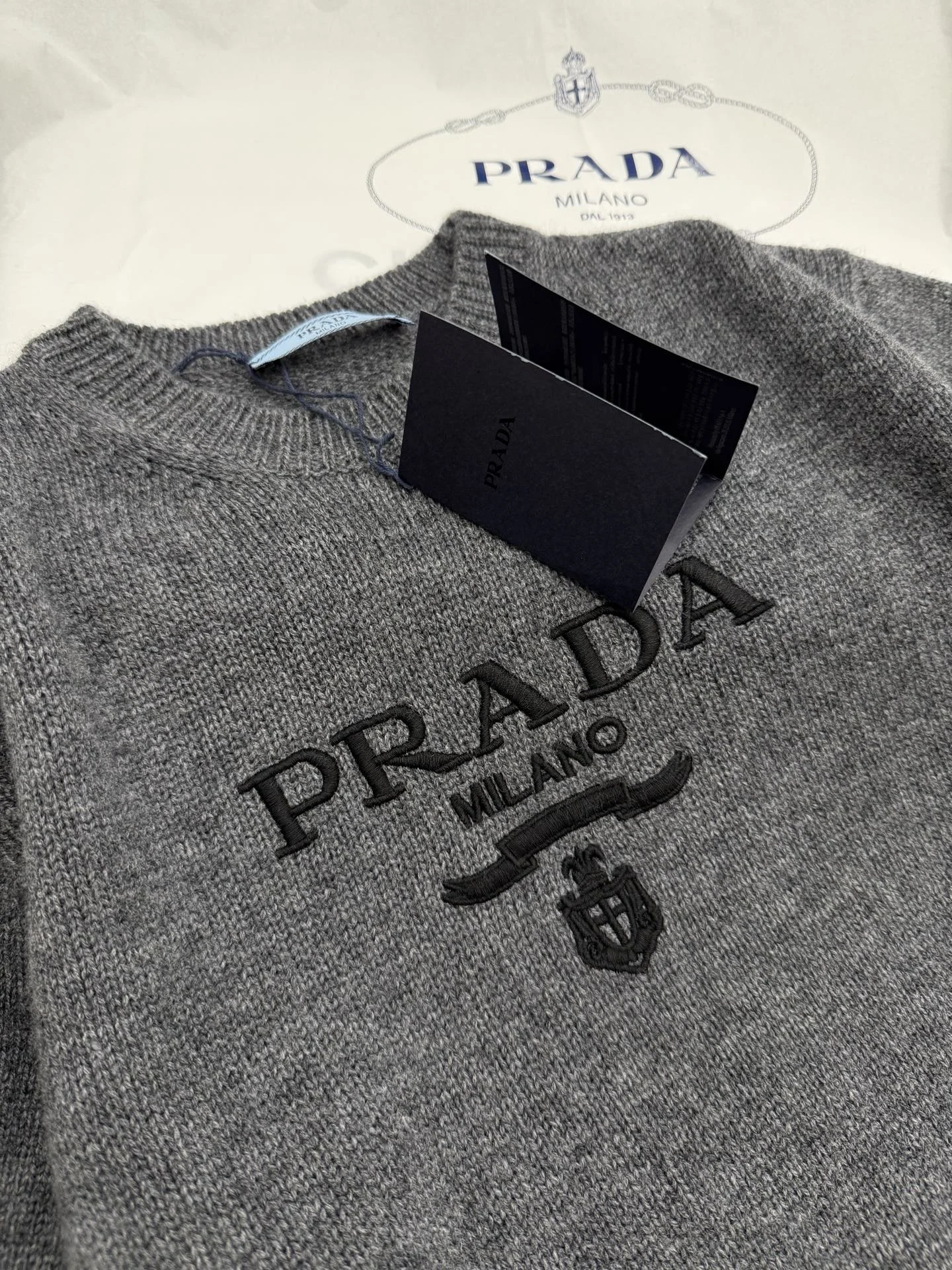 PRADA Sweaters Wool Cashmere S-M-L C15202608041212 - Image 3