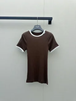 Alternative view of PRADA T-shirts Rib Knit S-L A65202608042155
