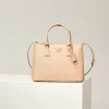 PRADA Top Handle Bags Crossgrain Leather (Beige-Gold) 33X24X15CM G20202608080939