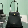 PRADA Top Handle Bags Leather (Black-Gold) 31X28X5CM G30202608081834