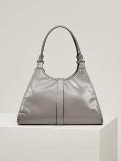 Alternative view of PRADA Top Handle Bags Leather (Gray) 42X28X20CM G80202608081120