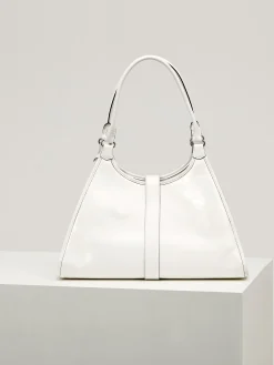 Alternative view of PRADA Top Handle Bags Leather (White-Silver) 42X28X20CM G80202608080915