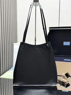 Alternative view of PRADA Totes Bags Calf Leather (Black) 39x33cm F20202608081583