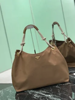 Alternative view of PRADA Totes Bags Recycled Nylon (Brown-Gold) 48X39X14 CM D10202608081224