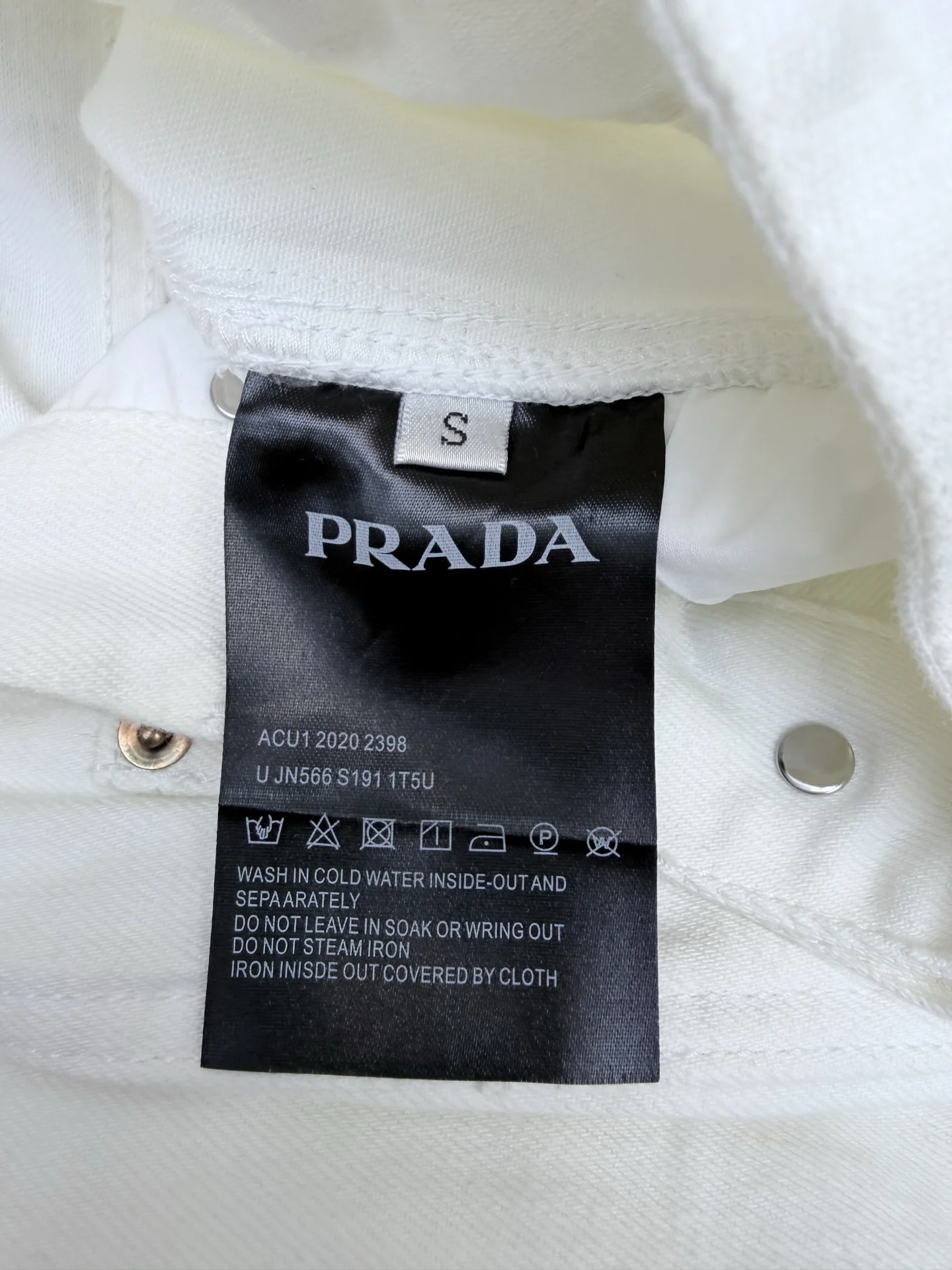 PRADA Trousers Cotton Denim S-M-L A85202608042290 - Image 8