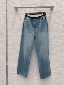PRADA Trousers Denim Cotton S M L B65202608041944