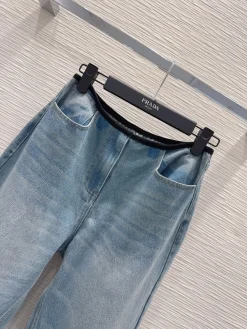 Alternative view of PRADA Trousers Denim Cotton S M L B65202608041944