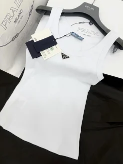 Alternative view of PRADA Vests Cotton S-M-L A65202608041216