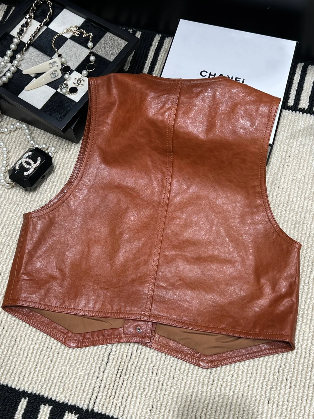 PRADA Vests Leather S-XL D15202608041397 - Image 6