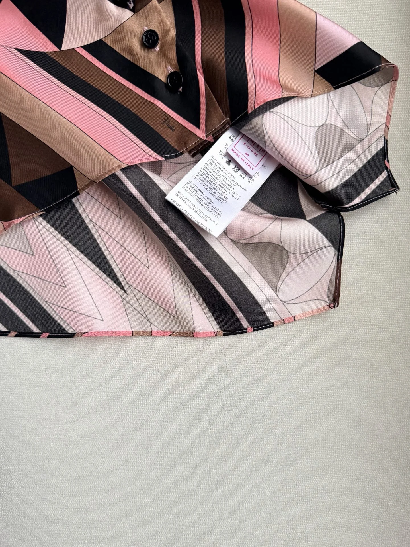 PUCCI Shirts Silk Twill 36-42 E15202608041440 - Image 8