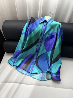 PUCCI Shirts Silk Twill 36-42 F85202608042439