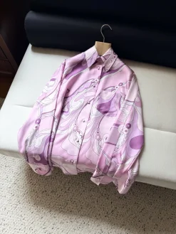 PUCCI Shirts Silk Twill S-XL F15202608041470