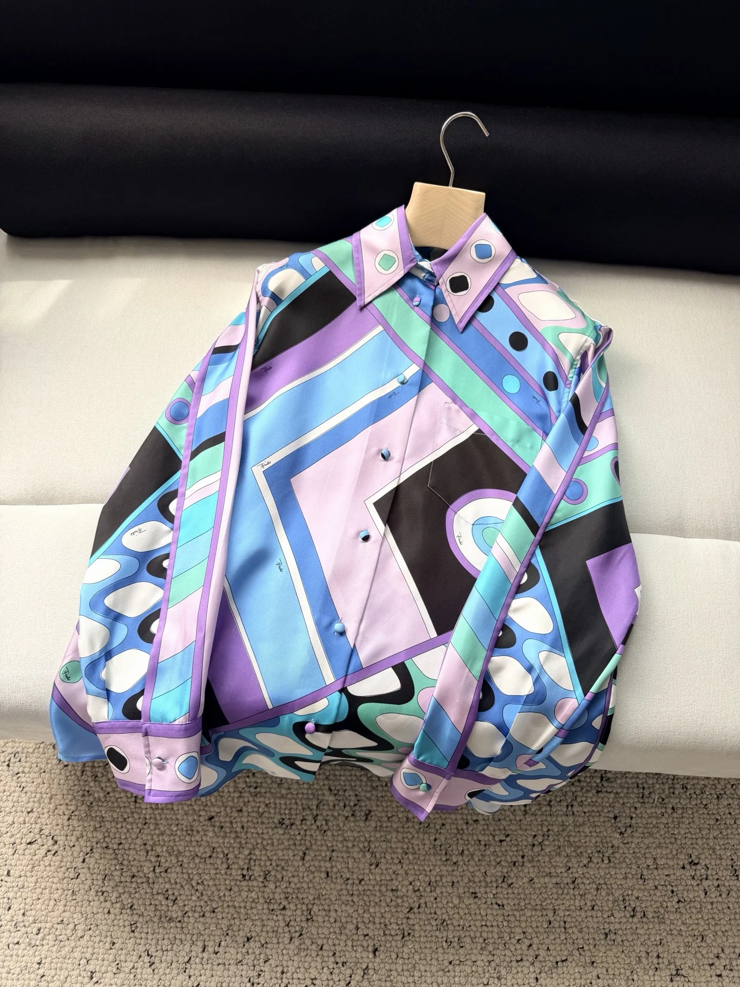 PUCCI Shirts Silk Twill S-XL F85202608042442