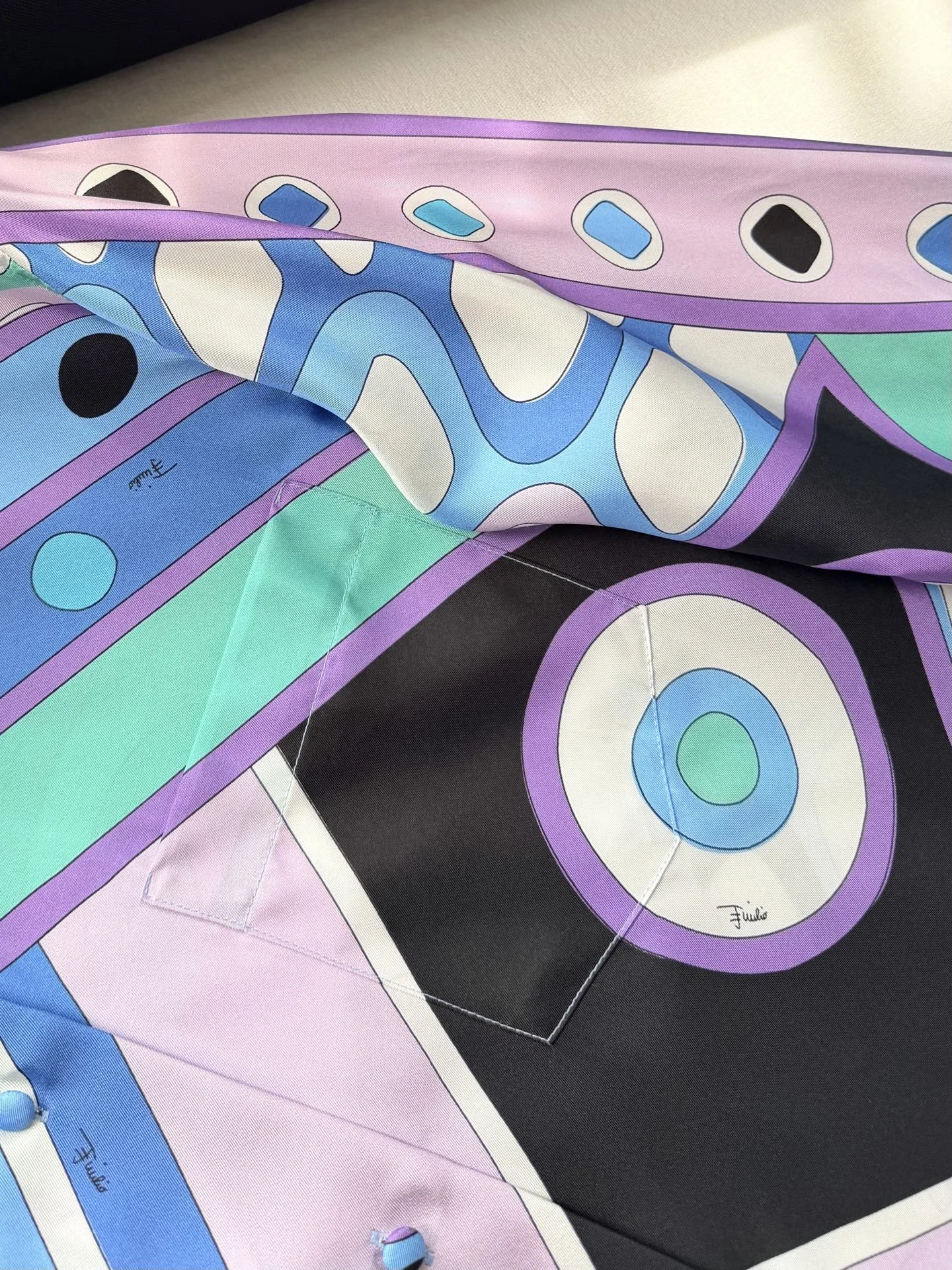 PUCCI Shirts Silk Twill S-XL F85202608042442 - Image 3