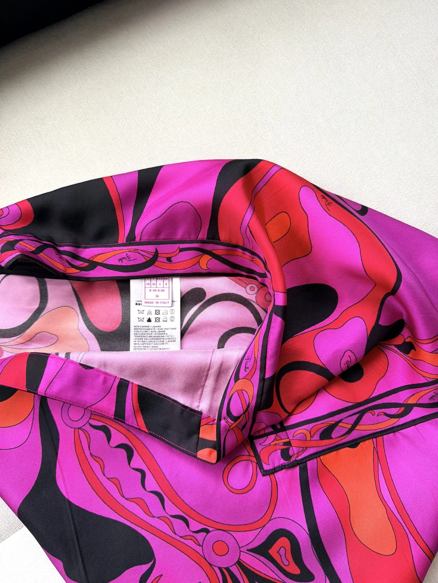 PUCCI Skirts Silk Twill 36-42 D15202608041444 - Image 8