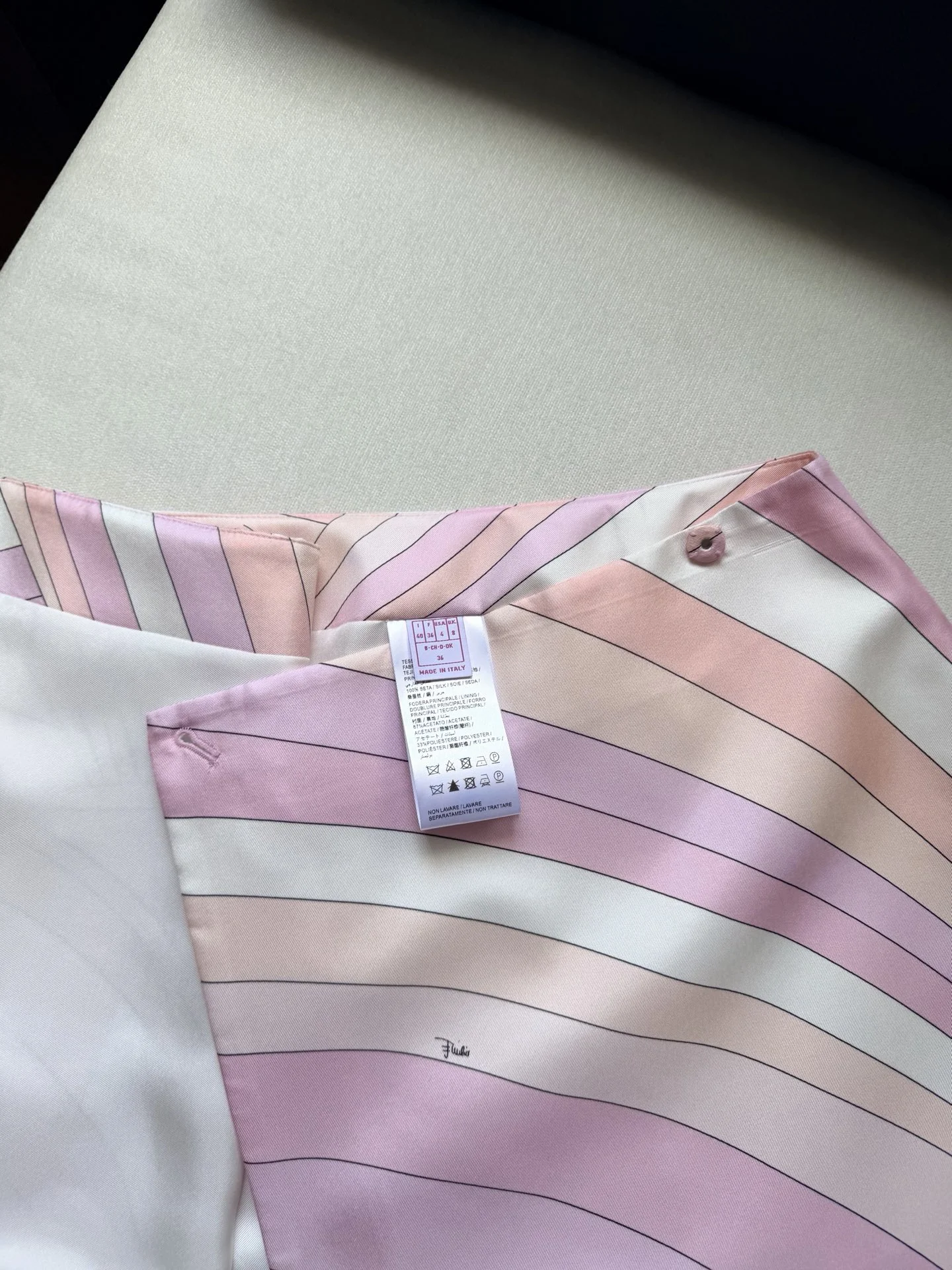 PUCCI Skirts Silk Twill 36-42 D15202608042466 - Image 8
