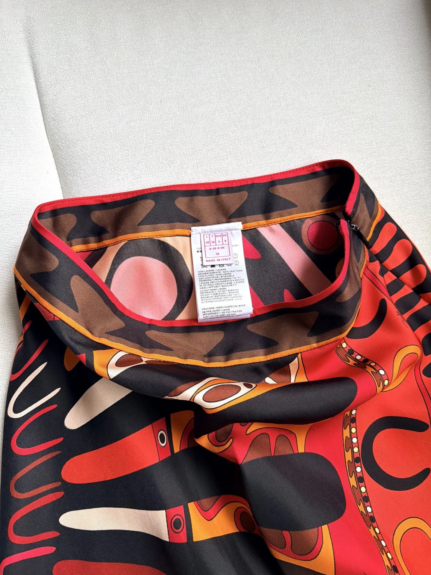 PUCCI Skirts Silk Twill 36-42 D85202608042447 - Image 4