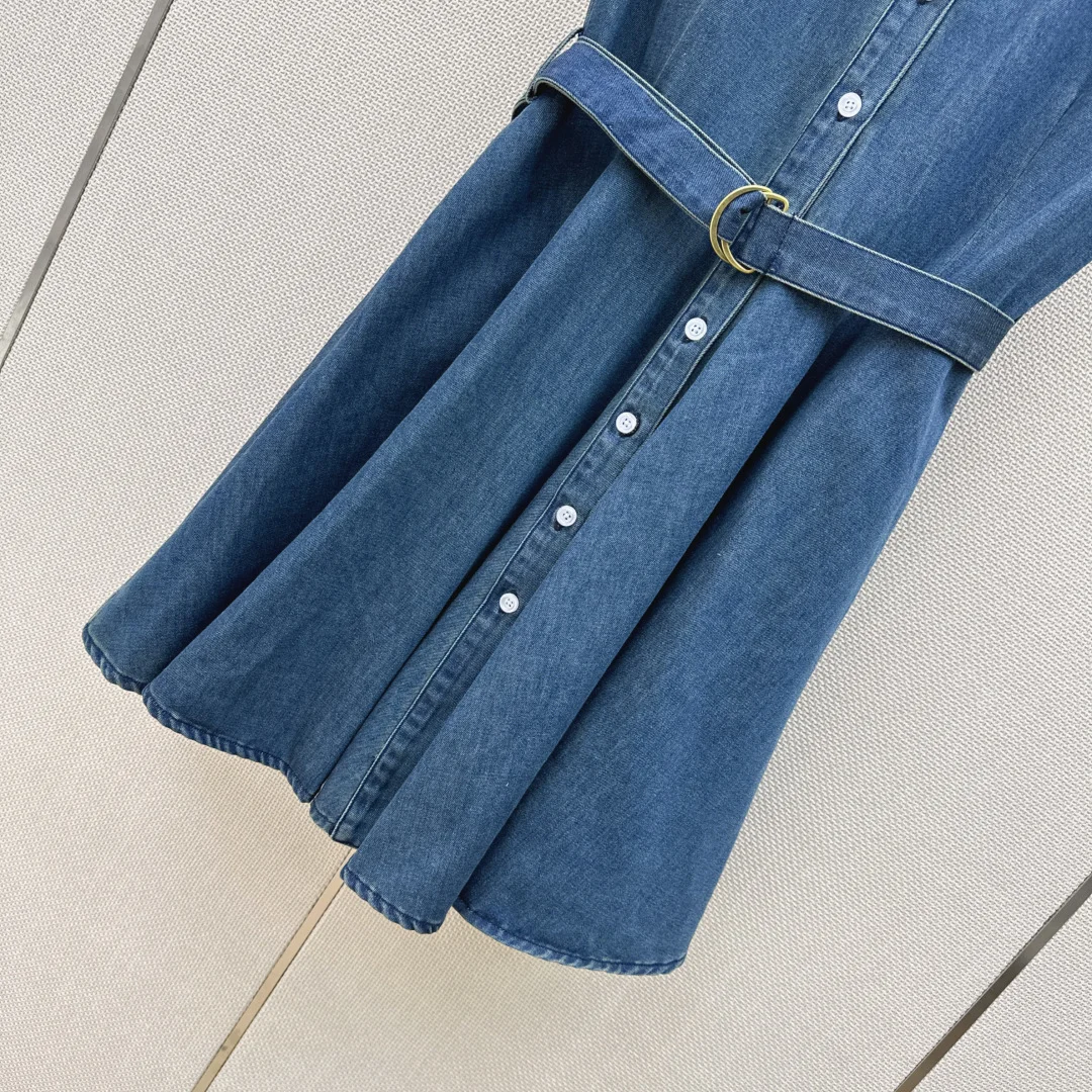 RALPH LAUREN Dresses Tencel Denim S-L B85202608041343 - Image 7