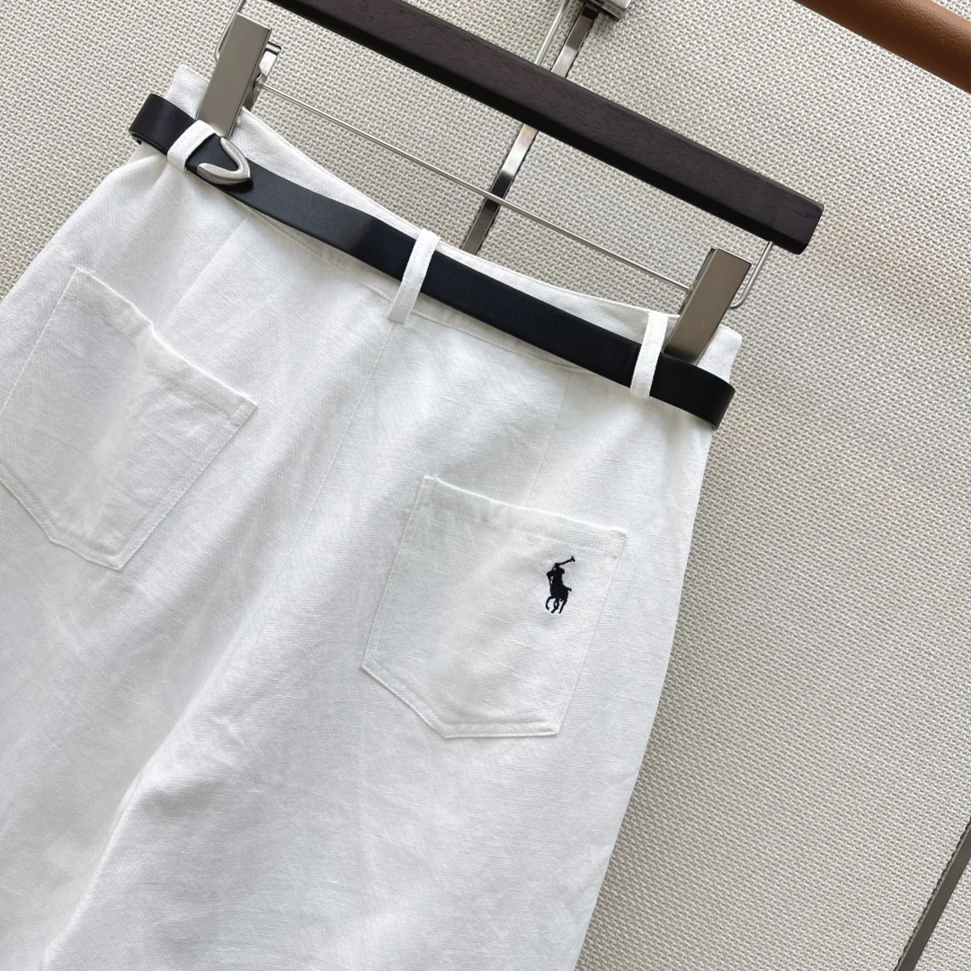 RALPH LAUREN Trousers Linen S-M-L B45202608040725 - Image 2