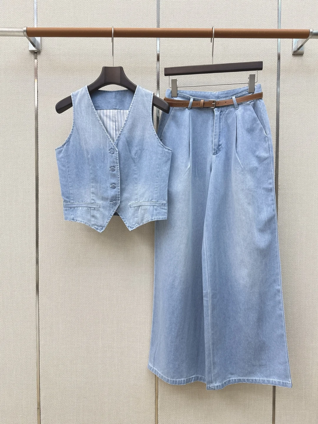 RALPH LAUREN Vests Washed Denim S-M-L B35202608041309