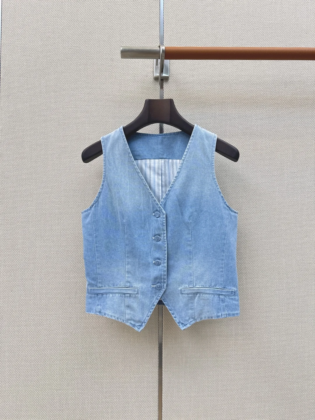 RALPH LAUREN Vests Washed Denim S-M-L B35202608041309 - Image 3