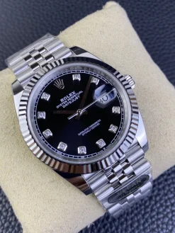 Alternative view of ROLEX Datejust Automatic (Black Dial) 36mm CLEAN A450202608050036