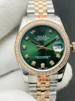 Alternative view of ROLEX Datejust Automatic (Green Dial) 31mm A650202608050273