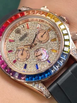 Alternative view of ROLEX Daytona Automatic (Gold-Silver Dial) 40mm G00202608050249