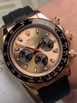 ROLEX Daytona Automatic (Rose gold-White Dial) 40mm D80202608050241