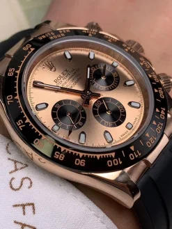 Alternative view of ROLEX Daytona Automatic (Rose gold-White Dial) 40mm D80202608050241