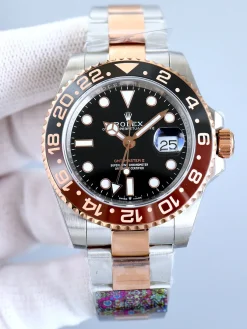 Alternative view of ROLEX GMT Master Automatic (Black Dial) 40mm CLEAN A250202608050171