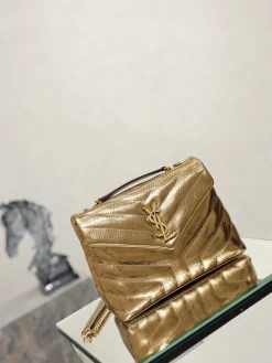 Alternative view of SAINT LAURENT Bags Calf Leather (Gold) 23X17X9CM E40202608081438