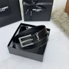 SAINT LAURENT Belts Leather 3.0cm Width A60202608050499