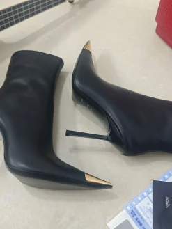 SAINT LAURENT Booties Patent Calfskin EU35-41 C40202608030091