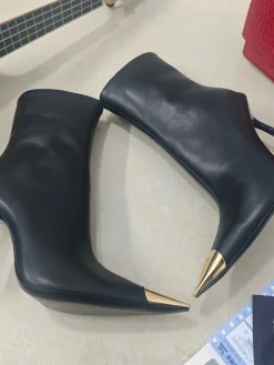 Alternative view of SAINT LAURENT Booties Patent Calfskin EU35-41 C40202608030091