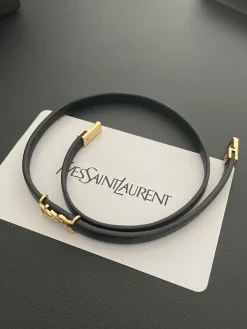 Alternative view of SAINT LAURENT Bracelets Brass One Size I5202608050278