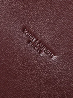 Alternative view of SAINT LAURENT Bucket Bags (Burgundy-Gold) 19X17X15CM D80202608080825