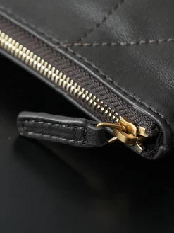 Alternative view of SAINT LAURENT Bucket Bags Lamb Leather (Black-Gold) 35X35X10CM F10202608080896
