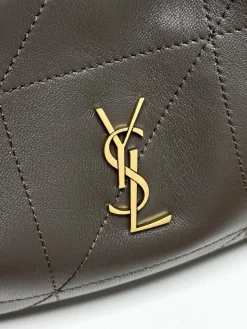 Alternative view of SAINT LAURENT Bucket Bags Lambskin Leather (Brown-Gold) 26X18X11CM E30202608082189
